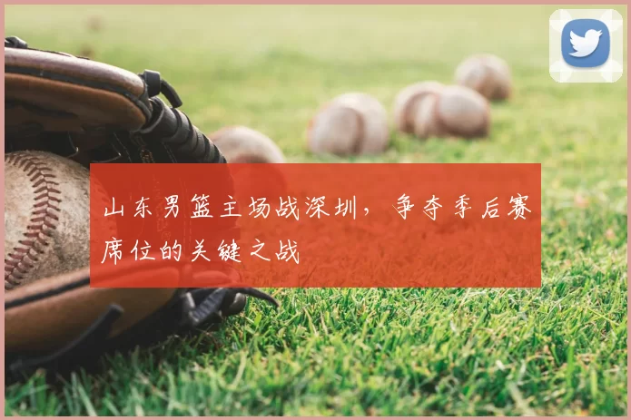 山东男篮主场战深圳，争夺季后赛席位的关键之战