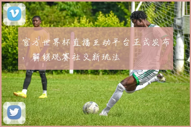 官方世界杯直播互动平台正式发布，解锁观赛社交新玩法