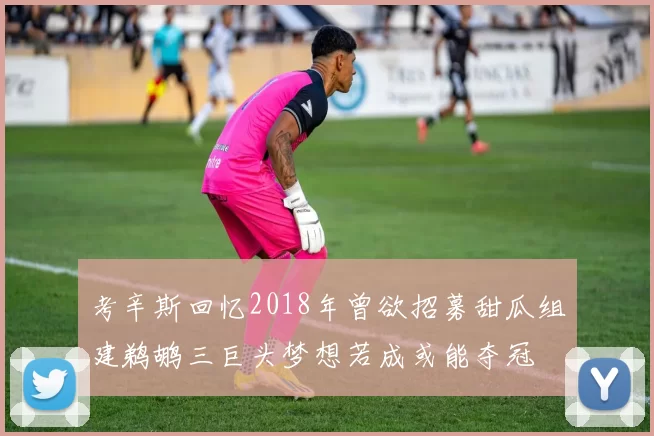 考辛斯回忆2018年曾欲招募甜瓜组建鹈鹕三巨头梦想若成或能夺冠