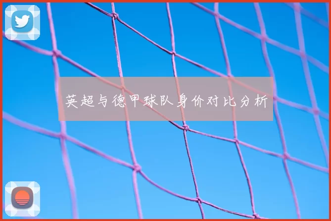 英超与德甲球队身价对比分析
