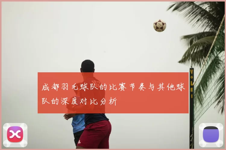 成都羽毛球队的比赛节奏与其他球队的深度对比分析